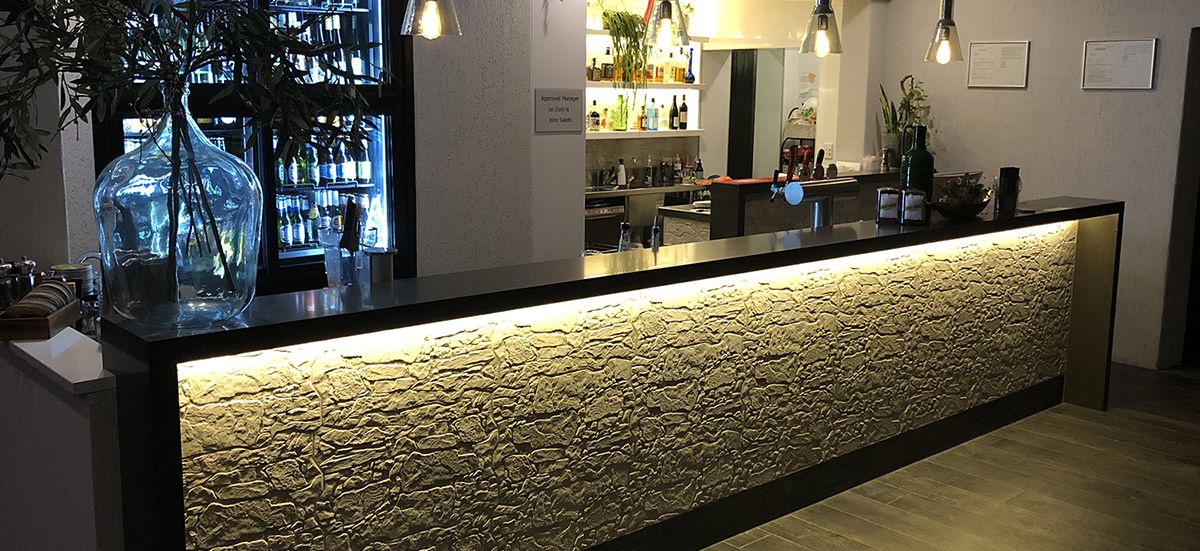 Front Bar at La Casetta Restaurant